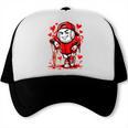 Baseball Drip Icecream Heart Red Valentine Day Boys Kids Trucker Cap Baseball Drip Icecream Heart Red Valentine Day Boys Kids Trucker Cap