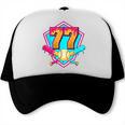 Baseball Drip Jersey Number 77 For Players & 77th Birthday Trucker Cap Baseball Drip Jersey Number 77 For Players & 77th Birthday Trucker Cap