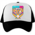 Baseball Drip Number 67 Ice Cream Home Plate Drip Trucker Cap Baseball Drip Number 67 Ice Cream Home Plate Drip Trucker Cap