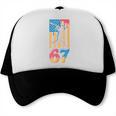 Baseball Drip USA Flag 67 Player 67th Birthday Ice Cream 67 Trucker Cap Baseball Drip USA Flag 67 Player 67th Birthday Ice Cream 67 Trucker Cap