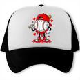 Baseball Drip Valentines Trucker Cap Baseball Drip Valentines Trucker Cap
