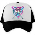 Baseball Dripping 67 Home Plate Six Seven Boy Kids Sports Trucker Cap Baseball Dripping 67 Home Plate Six Seven Boy Kids Sports Trucker Cap