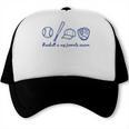 Baseball Is My Favorite Season Sports Minimalist Line Art Trucker Cap
