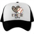Baseball Game Day Vibes Baseball Mom Mama Leopard Cute Trucker Cap Baseball Game Day Vibes Baseball Mom Mama Leopard Cute Trucker Cap