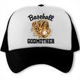 Baseball Godmother Leopard Heart Baseball Mom Game Day Trucker Cap Baseball Godmother Leopard Heart Baseball Mom Game Day Trucker Cap