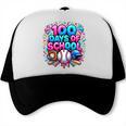 Baseball Ice Cream Drip 100 Days Of School Student Teacher Trucker Cap