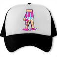 Baseball Ice Cream Drip Boys Glove Sprinkles Baseball Lover Trucker Cap