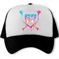 Baseball Ice Cream Drip Number 67 Player 67th Birthday Trucker Cap Baseball Ice Cream Drip Number 67 Player 67th Birthday Trucker Cap