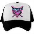 Baseball Ice Cream Drip Pitcher Filthy Trucker Cap