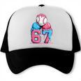 Baseball Ice Cream Drip Six Seven Gen Alpha Meme 67 Trucker Cap