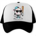 Baseball Ice Cream Drip Sports Boys Kids Youth Men Trucker Cap