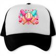 Baseball Ice Cream Drip Style Melt Ice Cream Youth Boys Trucker Cap Baseball Ice Cream Drip Style Melt Ice Cream Youth Boys Trucker Cap
