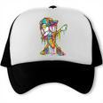 Baseball Ice Cream Dripping Dabbing Baseball Drip Trucker Cap