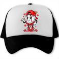 Baseball Ice Cream Valentine Dripping Game Day Men Boys Kids Trucker Cap Baseball Ice Cream Valentine Dripping Game Day Men Boys Kids Trucker Cap