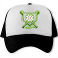 Baseball Icecream St Patrick's Day Lucky Charm Shamrock Drip Trucker Cap