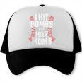 Baseball Joke Tee I Hit Bombs For Hot Moms Player Pitcher Trucker Cap Baseball Joke Tee I Hit Bombs For Hot Moms Player Pitcher Trucker Cap