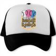 Baseball Lifestyle Ball Sprinkles Drip Boys Kids Men Teen Trucker Cap