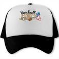Baseball Mama Leopard Baseball Mom Mother's Day Trucker Cap