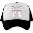 Baseball Mom Coquette Bow Baseball Mama Trucker Cap Baseball Mom Coquette Bow Baseball Mama Trucker Cap