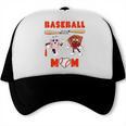 Baseball Mom Heart Baseball Mama Mother's Day Trucker Cap Baseball Mom Heart Baseball Mama Mother's Day Trucker Cap