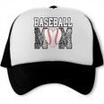 Baseball Mom Heart Sports Mom Trucker Cap Baseball Mom Heart Sports Mom Trucker Cap