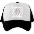 In My Baseball Mom Mama Era Leopard Mom Baseball Trucker Cap