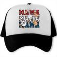 Baseball Mom Baseball Mama Game Day School Sport Trucker Cap