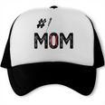 Baseball Mom Number One 1 Mother Baseball Lover Mother's Day Trucker Cap Baseball Mom Number One 1 Mother Baseball Lover Mother's Day Trucker Cap