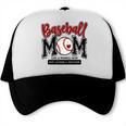 Baseball Mom Red Varsity Baseball Mama Cute Mother's Day Trucker Cap
