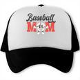 Baseball Mom Retro Distressed Baseball Family Matching Trucker Cap Baseball Mom Retro Distressed Baseball Family Matching Trucker Cap