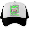 Baseball Mom Traits For Great Mothers Grey And Green Trucker Cap Baseball Mom Traits For Great Mothers Grey And Green Trucker Cap
