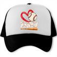Baseball Nannie Baseball Heart Family Matching Trucker Cap Baseball Nannie Baseball Heart Family Matching Trucker Cap