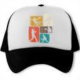 Baseball Player Collage Men Kids Coach Youth Boys Trucker Cap