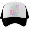 Baseball Player Collage Women Kids Coach Youth Girl Trucker Cap Baseball Player Collage Women Kids Coach Youth Girl Trucker Cap