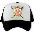 Baseball Pumpkin Halloween Baseball Drip Spooky Halloween Trucker Cap Baseball Pumpkin Halloween Baseball Drip Spooky Halloween Trucker Cap