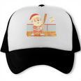 Baseball Santa 67 Christmas Xmas Boys Retro Trucker Cap