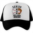 Baseball Senior Mom 2026 The Final Inning Trucker Cap