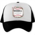 Baseball-Shirt Women Girls Mama Baseball Mom Trucker Cap