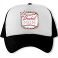 Baseball-Shirt Women Mama Mother Baseball Mom Trucker Cap Baseball-Shirt Women Mama Mother Baseball Mom Trucker Cap