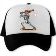 Baseball Skeleton Spooky Boys Halloween Baseball Player Trucker Cap Baseball Skeleton Spooky Boys Halloween Baseball Player Trucker Cap
