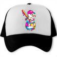 Baseball Snowman Drip Christmas Baseball Boys Men Kids Trucker Cap Baseball Snowman Drip Christmas Baseball Boys Men Kids Trucker Cap