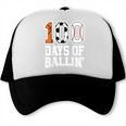 Baseball Soccer Basketball 100 Days Of School Trucker Cap Baseball Soccer Basketball 100 Days Of School Trucker Cap