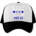 BASEBALL STAR MOM Sporty Design For Proud Baseball Moms Trucker Cap