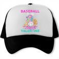 Baseball Is My Valentine Ice Cream Drip Crossed Bats Sport Trucker Cap Baseball Is My Valentine Ice Cream Drip Crossed Bats Sport Trucker Cap