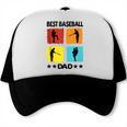 Best Baseball Dad Baseball Baseball Player Dad Saying Trucker Cap