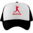 Boston Lovers Skyline Retro Baseball Heartbeat Men Women Trucker Cap Boston Lovers Skyline Retro Baseball Heartbeat Men Women Trucker Cap