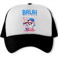 Bruh I'm 7 Baseball Ice Cream Drip It's My 7th Birthday Trucker Cap