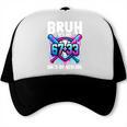 Bruh It's My 67 33 Days Of School Baseball 100 Days Smarter Trucker Cap Bruh It's My 67 33 Days Of School Baseball 100 Days Smarter Trucker Cap