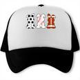 Bunny Football Baseball Sport Easter Day Trucker Cap Bunny Football Baseball Sport Easter Day Trucker Cap