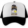 Busy Raising Ballers Tennis Baseball Mom Messy Bun Leopard Trucker Cap Busy Raising Ballers Tennis Baseball Mom Messy Bun Leopard Trucker Cap